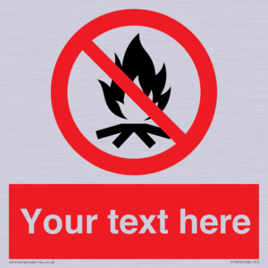 Custom prohibition No campfire